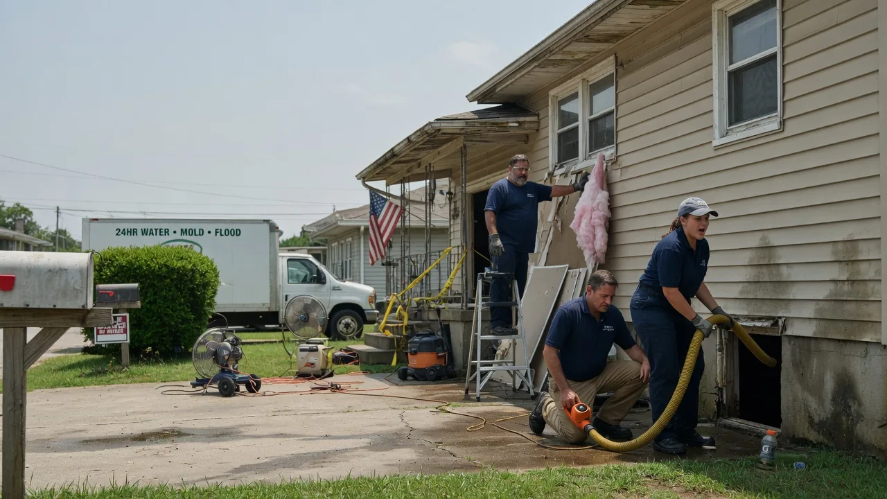 Water Damage Repair in Percival, IA near me